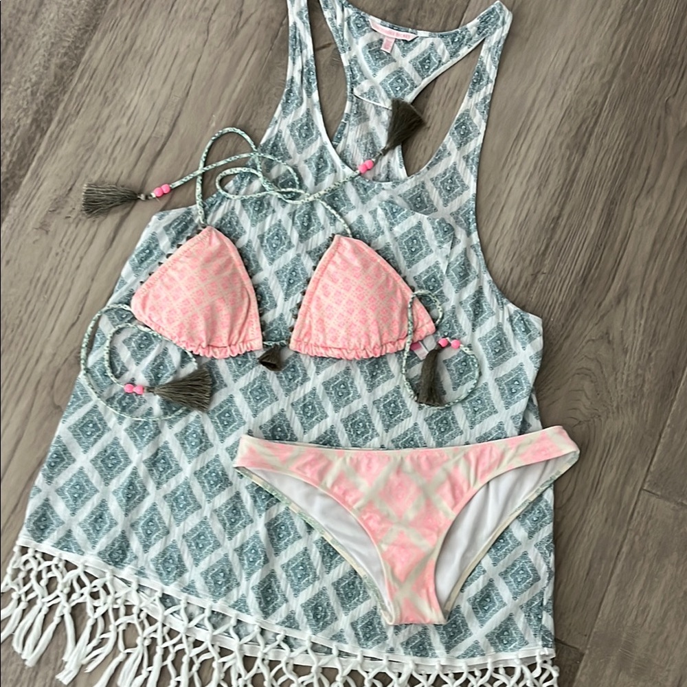 VS Boho Bikini Set with Cover-Up